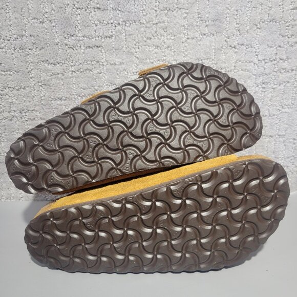 Birkenstock Arizona Unisex Size US L6 M4 Mink Suede Leather Soft Footbed Sandals - Picture 15 of 16